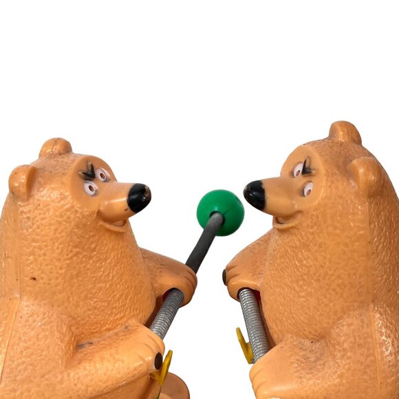 Marx Toys Bop A Bear Rock Em Sock Em Bears 1973 Louis Marx Vintage Toy - Picture 8 of 10